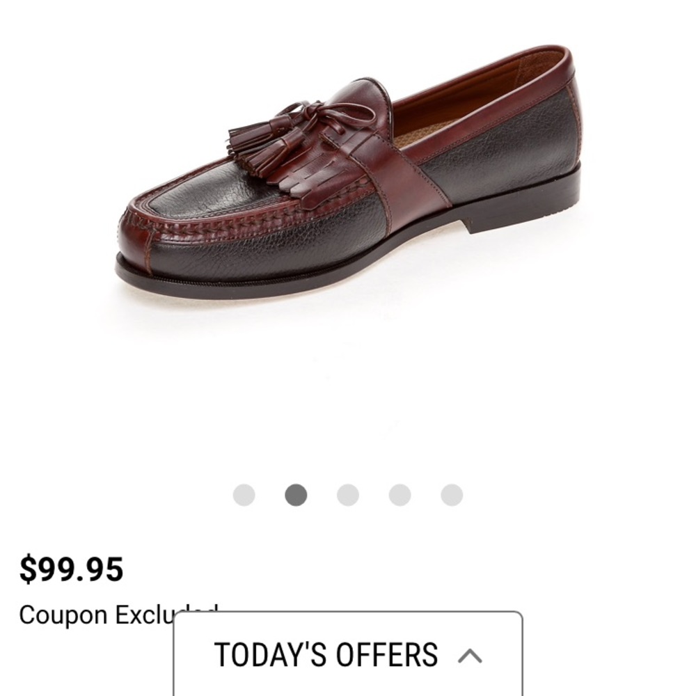 Johnson & Murphy dress slip-on loafers 👞